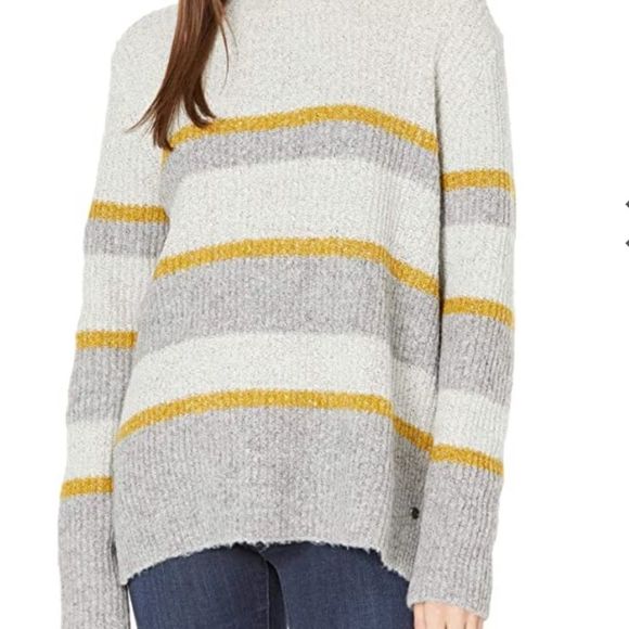 NWT || Roxy Sweaters Women Winter River Crew Neck Sweater Size‎ Small - Picture 2 of 12